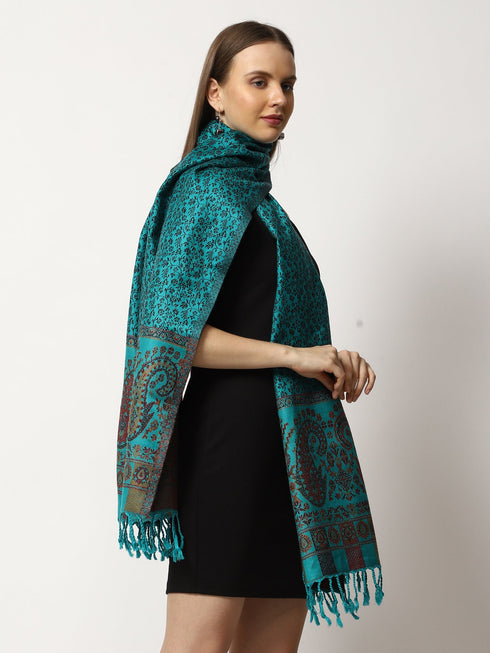 Women's Jamawar Wool Stole